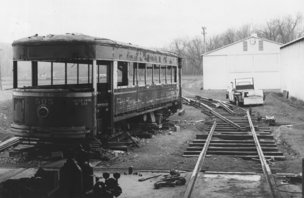 Car 505 at Magee Transportation Museum